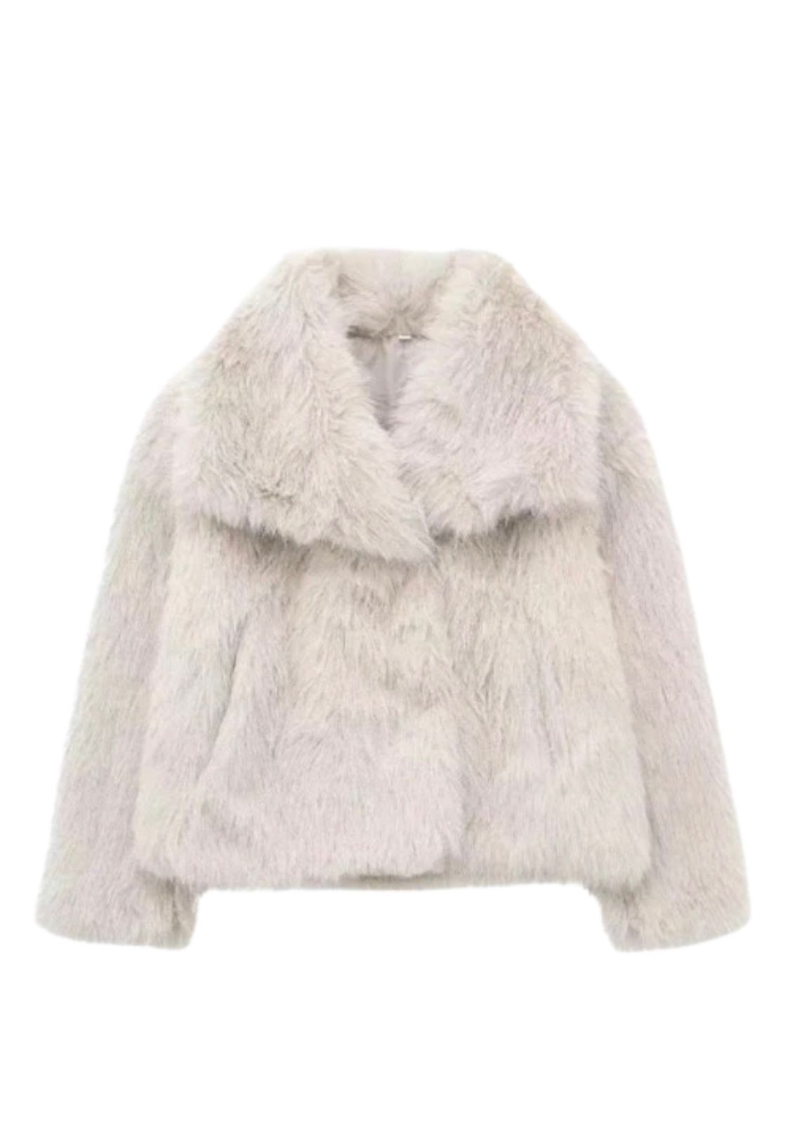 Luxe Vibes Paris™ Fourrure écologique fur Blanc